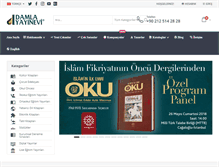 Tablet Screenshot of damlayayinevi.com.tr